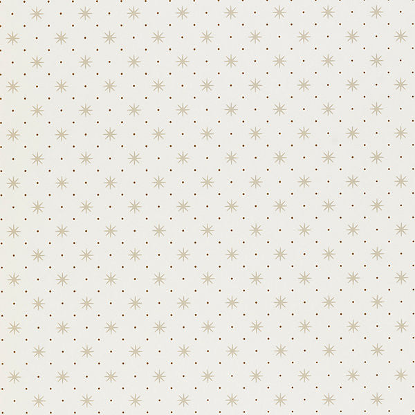 Trixie Beige & Tobacco by Hinson Wallcovering Hinson Wallcovering Trixie Beige & TobaccoWallcovering 100% PAPER USA </p><p>Repeat: H: 3", V: 3" 27" - Fabric Carolina -