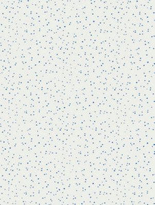 Scalamandre Wallpaper Van Blue On White