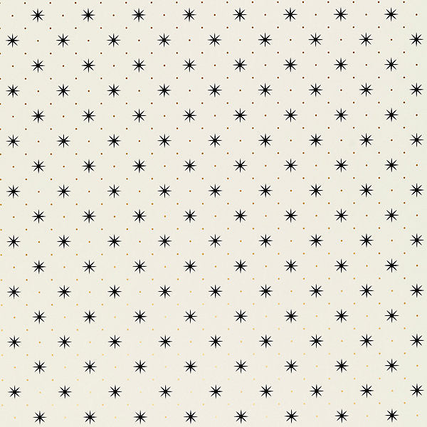 Trixie/Black/Gold On White by Hinson Wallpaper Hinson Wallpaper Trixie/Black/Gold On WhiteWallpaper 100% PAPER USA </p><p>Repeat: H: 3", V: 3" 27" - Fabric Carolina -