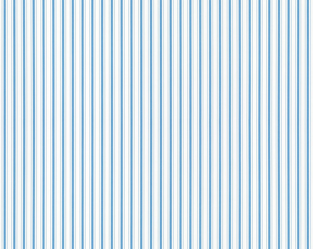 Johnson Stripe Blue Jay WHNWP88596D0010 by Hinson Designer Wallpaper