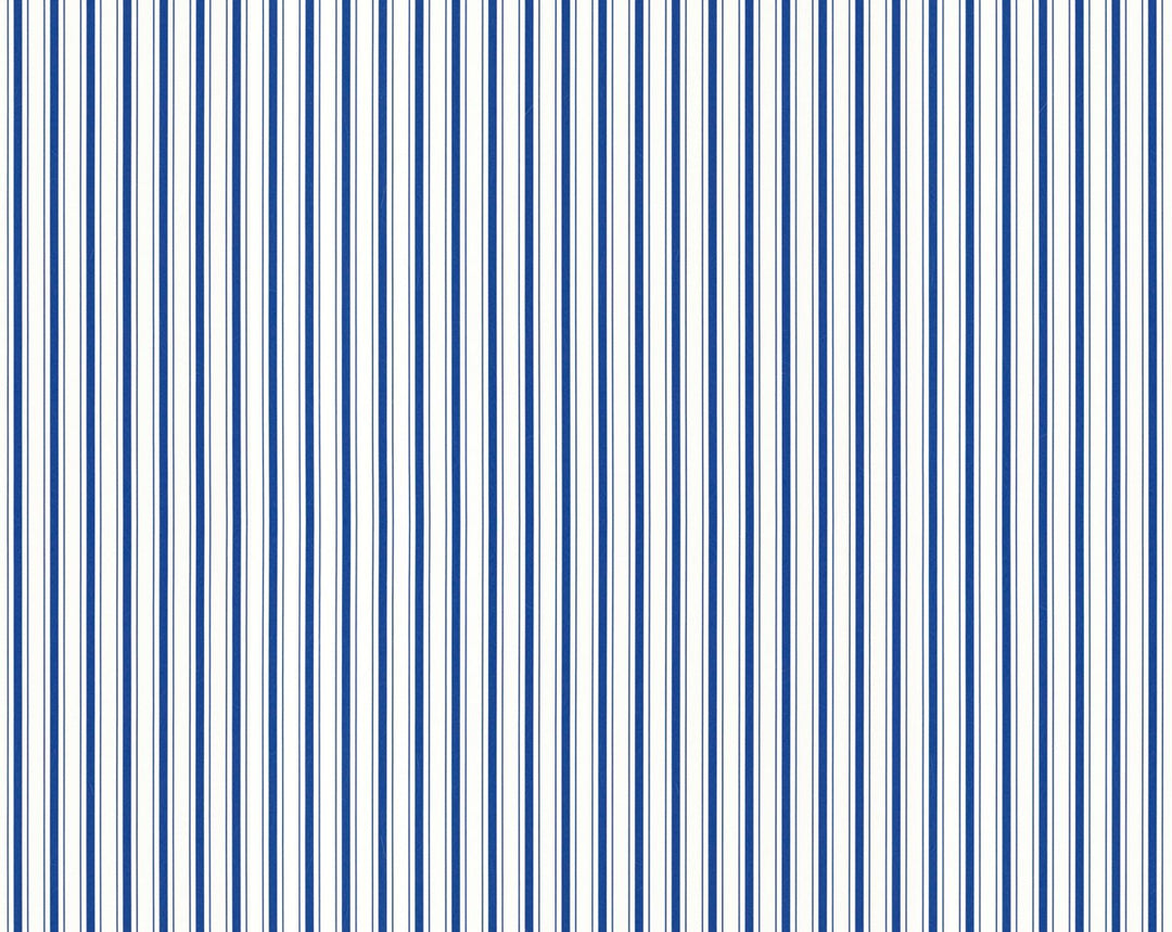 Johnson Stripe Cobalt WHNWP88596D0015 by Hinson Designer Wallpaper