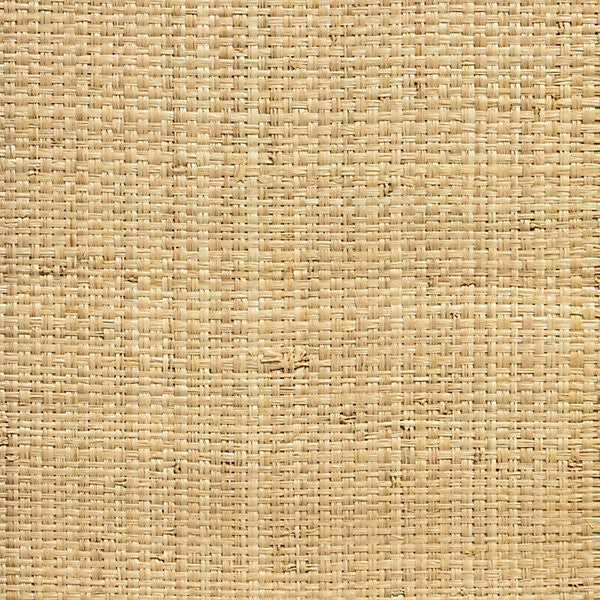Hinson Madagascar - Grand/Natural Whn00Aby0392 by Hinson Wallpaper 100% NATURAL STRAW, BACKED USA Horizontal: 0" and Vertical: 0" 46" - Fabric Carolina -
