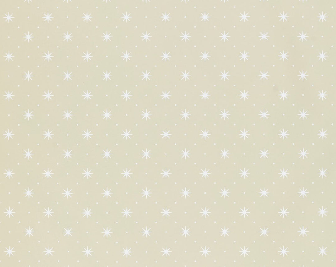 Trixie White On Beige WHNP1003D00WS by Hinson Designer Wallpaper