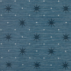 Big Trixie/Navy Whn000644002 by Hinson Wallpaper