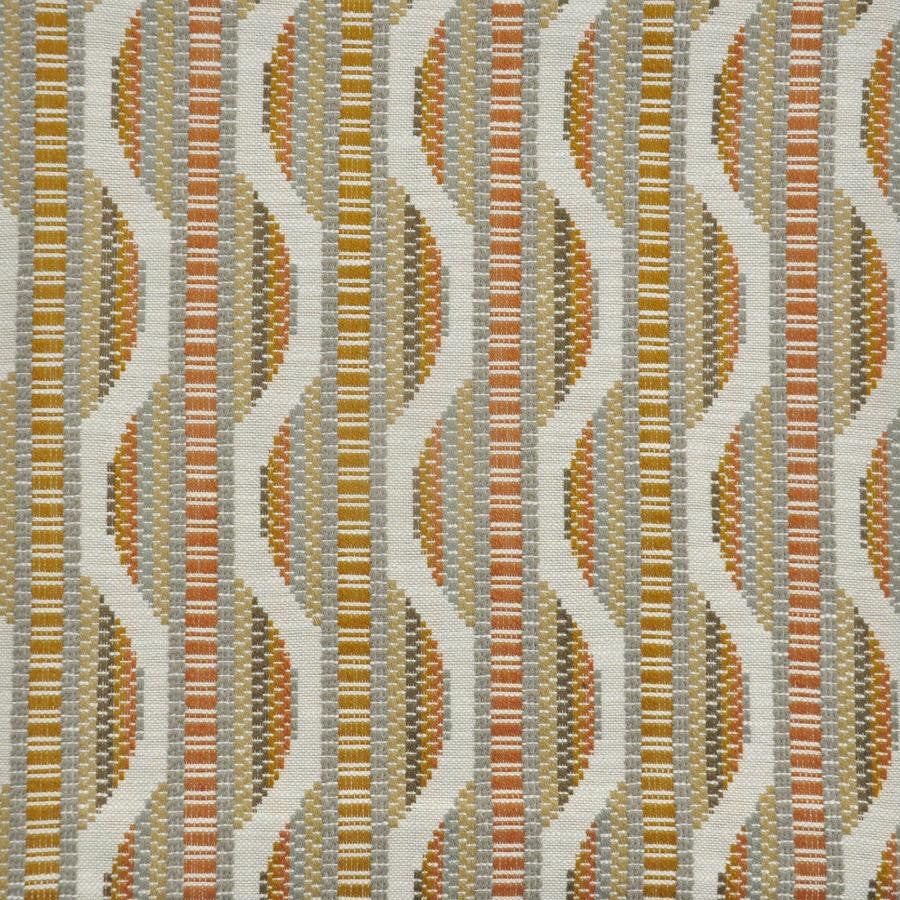 Winding Road # 910 Canyon by Maxwell Fabric Performance Wovens-Vol. Vi Peachtree 100% UV POLYESTER USA V-5.3" H-6.7" 55" - Fabric Carolina -