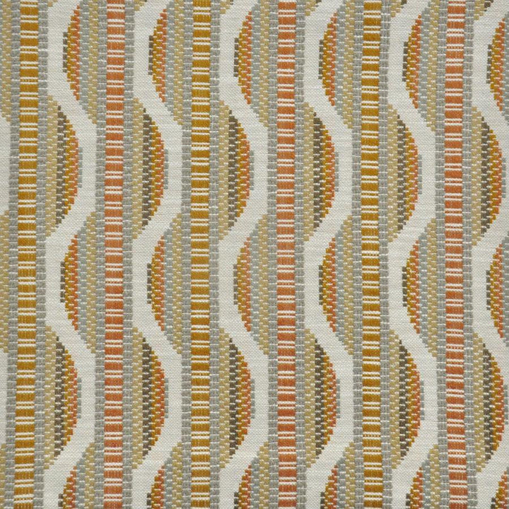 Winding Road # 910 Canyon by Maxwell Fabric Performance Wovens-Vol. Vi Peachtree 100% UV POLYESTER USA V-5.3" H-6.7" 55" - Fabric Carolina -