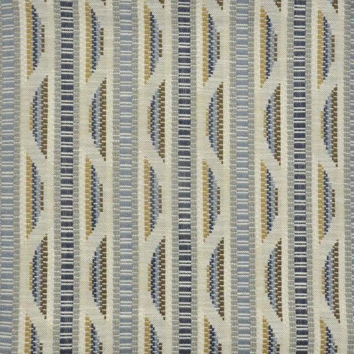 Winding Road # 937 River by Maxwell Fabric Performance Wovens-Vol. Vi Peachtree 100% UV POLYESTER USA V-5.3" H-6.7" 55" - Fabric Carolina -