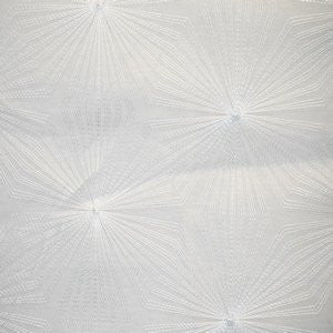 Wicked White 2X150P004 by Norbar Designer Fabric ALLURE 100% POLYESTER TURKEY 6 1/4"V 10 7/8"H 107" - Swanky Fabrics -
