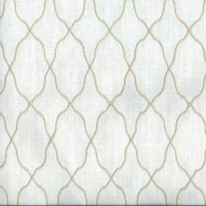 Wilcox Ivory by Norbar Fabric HABITAT 65% POLYESTER 23% RAYON INDIA </p><p>Repeat: 3 1/4"V 2 1/2"H 54 - Fabric Carolina -