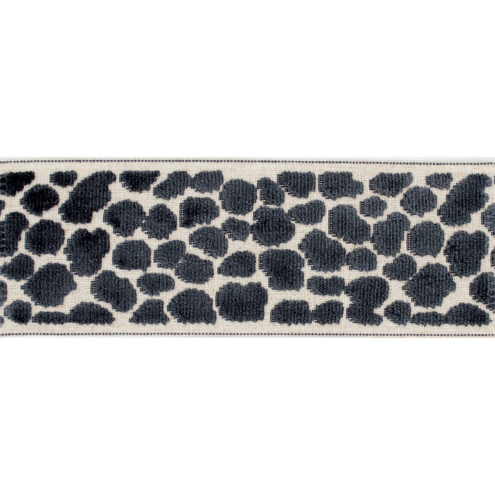 Wilder Tape Fossil by Magnolia Trim - 58% Rayon, 31% Poly, 11% Linen China Horizontal: and Vertical: 3.5 - Fabric Carolina -