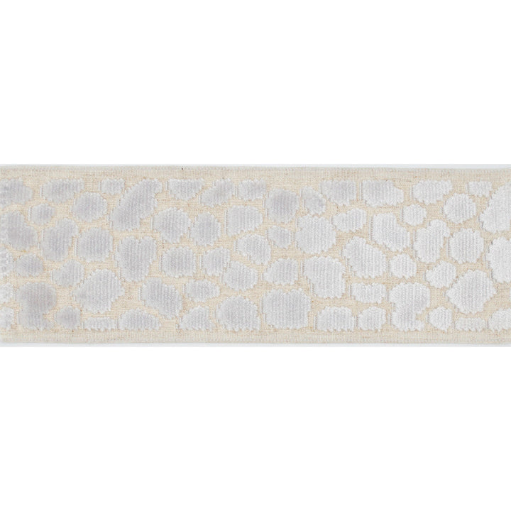 Wilder Tape Ivory by Magnolia Designer Trim - 58% Rayon, 31% Poly, 11% Linen China Horizontal: and Vertical: 3.5 - Swanky Fabrics -