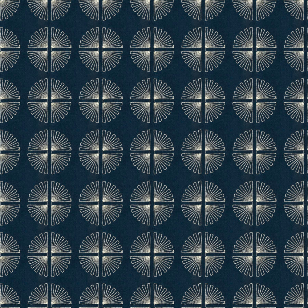Wilton 1 Navy by Stout Fabric Color My Window Opal/Federal 52% Polyester 48% Cotton Viscose Embroidery INDIA FLAME RETARDANT-U.F.A.C. CLASS 1 (OR A) WYZENBEEK 9 000 DOUBLE RUB WEAR TEST (MEDIUM DUTY) Horizontal: 3.125 and Vertical: 3.125 52 in - Fabric Carolina -