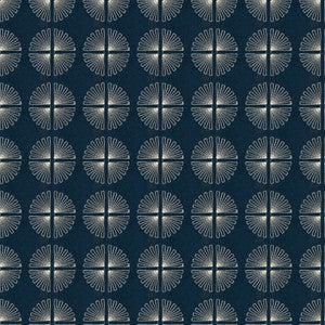 Wilton 1 Navy by Stout Fabric