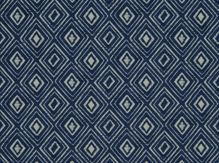Windham Indigo 593 by Covington Fabric 73% POLY 27% COTTON JACQUARD CHN 50000 Horizontal: 3.5 and Vertical: 3 56 - Fabric Carolina -