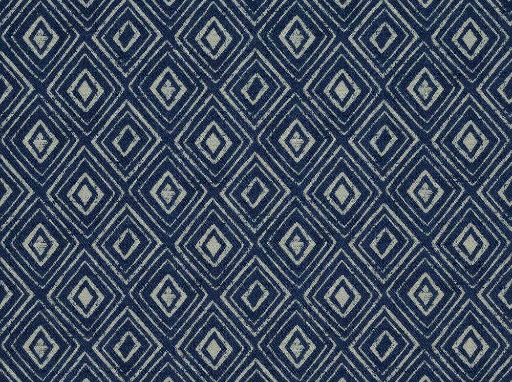 Windham 593 Indigo by Covington Fabric 73% POLY 27% COTTON JACQUARD China 50000 Horizontal: 3.5 and Vertical: 3 56 - Fabric Carolina -