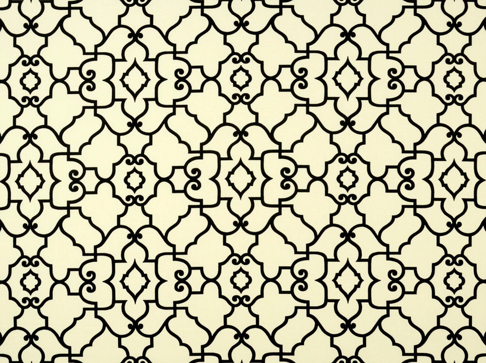 Windsor-Pebbletex Ebony/Ivory 916 by Covington Fabric 100% COTTON VAR 30000 Horizontal: 13.5 and Vertical: 13.5 54 - Fabric Carolina -