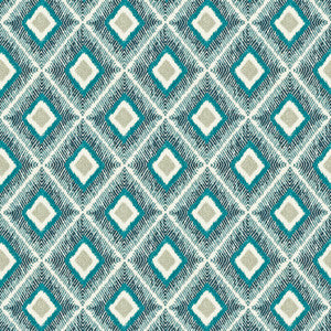 Wireless 2 Peacock by Stout Fabric
