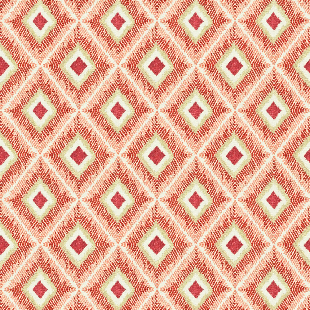 Wireless 3 Sienna by Stout Fabric Rainbow Library Berry/Cinnabar 100% Cotton Viscose Embroidery INDIA WYZENBEEK 30 000 DOUBLE RUB WEAR TEST (HEAVY DUTY) Horizontal: 6.75 and Vertical: 7.75 51 in - Fabric Carolina -