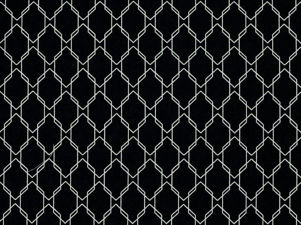 Wireframe 99 Onyx by Covington Fabric 60% COTTON, 40% POLYESTER Turkey 100000 Horizontal: 3.5 and Vertical: 4.5 57 - Fabric Carolina -