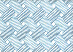 Wisdom Two Blues Lw by Norbar Fabric ROMANCE 100% COTTON SPAIN 25 1/2" 18"H 55 - Fabric Carolina -