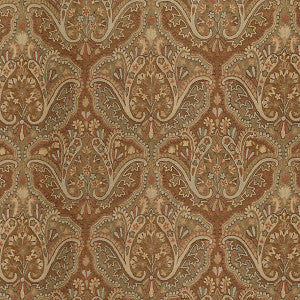 Shaldar Crewel/Brown by Old World Weavers Fabric