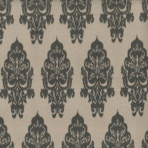 Wondrous Chrome by Norbar Fabric 56% POLYESTER 44% COTTON TAIWAN 10 7/8"V - 4 1/2"H 54 - Fabric Carolina -
