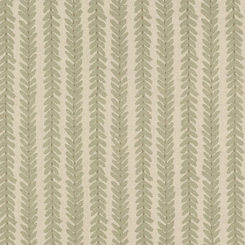 Woodperry Sage WOOD006 by Schumacher Designer Fabric VEERE GRENNEY I LINEN 100% UNITED KINGDOM MARTINDALE 25,000 </p><p>Repeat: Horizontal: 4 3/8" (11CM) and Vertical: 15 1/2" (39CM) 52 - Swanky Fabrics -