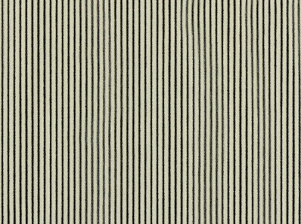Woven Ticking 93 Black by Covington Designer Fabric Covington Right 19.5 29.25 0 0 by product