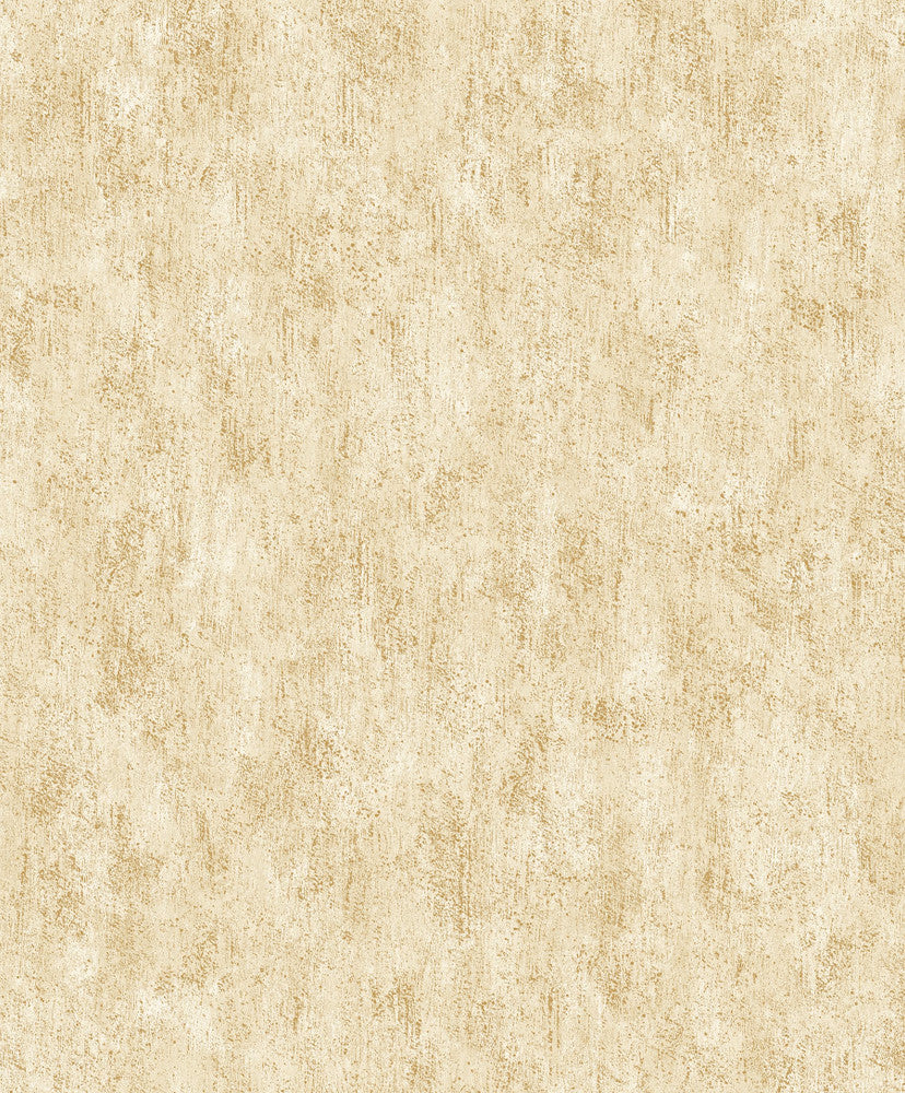 White & Gold Shimmering Patina Wallpaper by Antonina Vella Antonina Vella Mixed Metals Covers about 57.2 square feet 20.8-in by 33-ft long roll Unpasted 25 - Fabric Carolina -