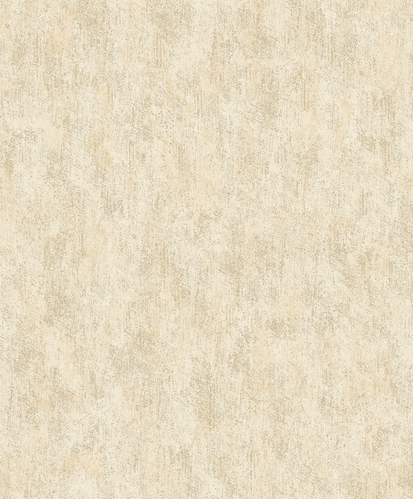Shimmering Patina Beige & Brass Wallpaper by Antonina Vella Antonina Vella Modern Metals Second Edition Covers about 57.2 square feet 20.8-in by 33-ft long roll Unpasted 25 - Fabric Carolina -