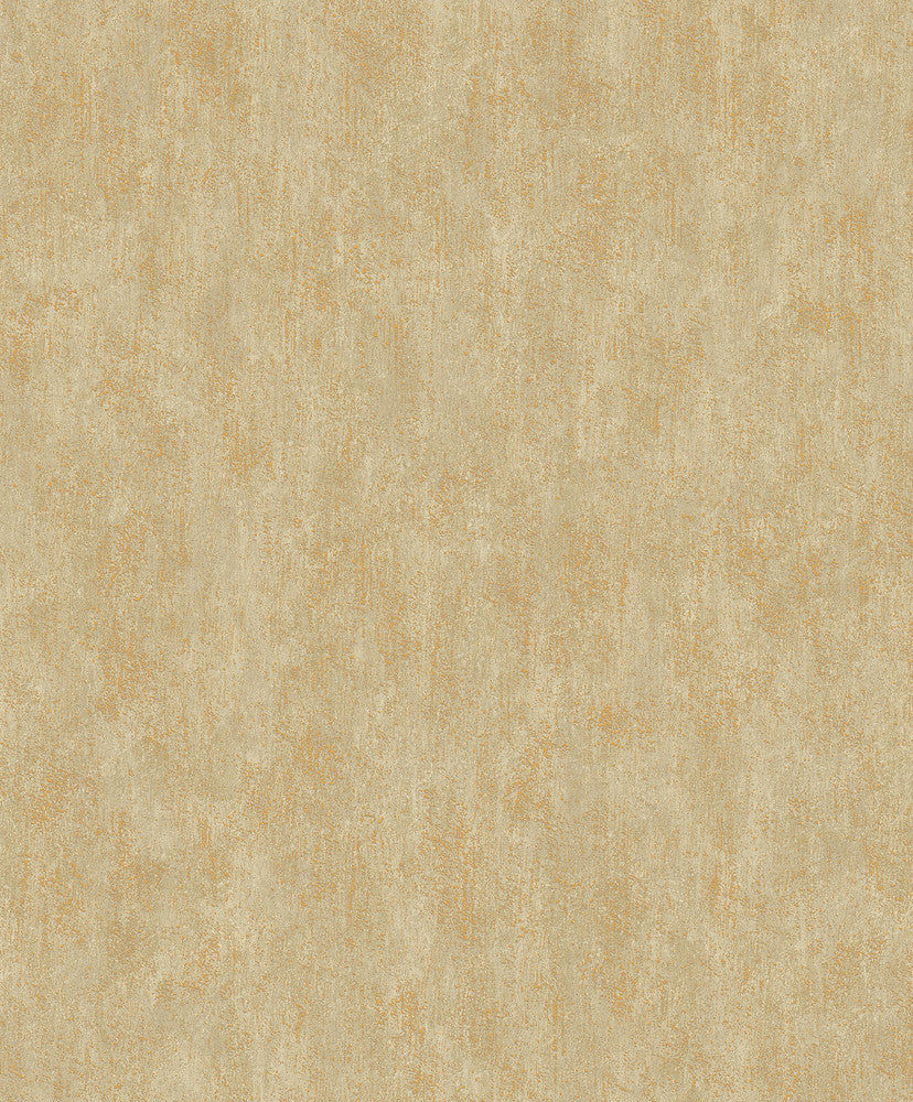 Shimmering Patina Gold on Taupe Wallpaper by Antonina Vella Antonina Vella Modern Metals Second Edition Covers about 57.2 square feet 20.8-in by 33-ft long roll Unpasted 25 - Fabric Carolina -