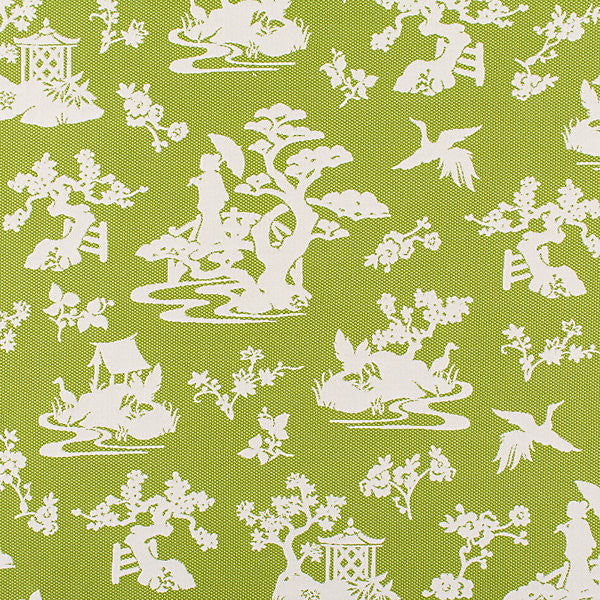 Lily Pond/Grass 2953-003 by Old World Weavers Fabric ELEMENTS BELLA DURA 100% SOLUTION DYED POLYOLEFIN USA HEAVY DUTY Horizontal: 26" and Vertical: 27.25" 54" - Fabric Carolina -