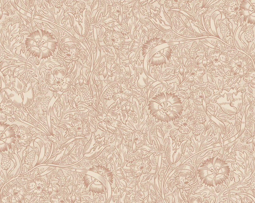 Caroline Terracotta WSB02090002 by Sandberg Designer Wallpaper