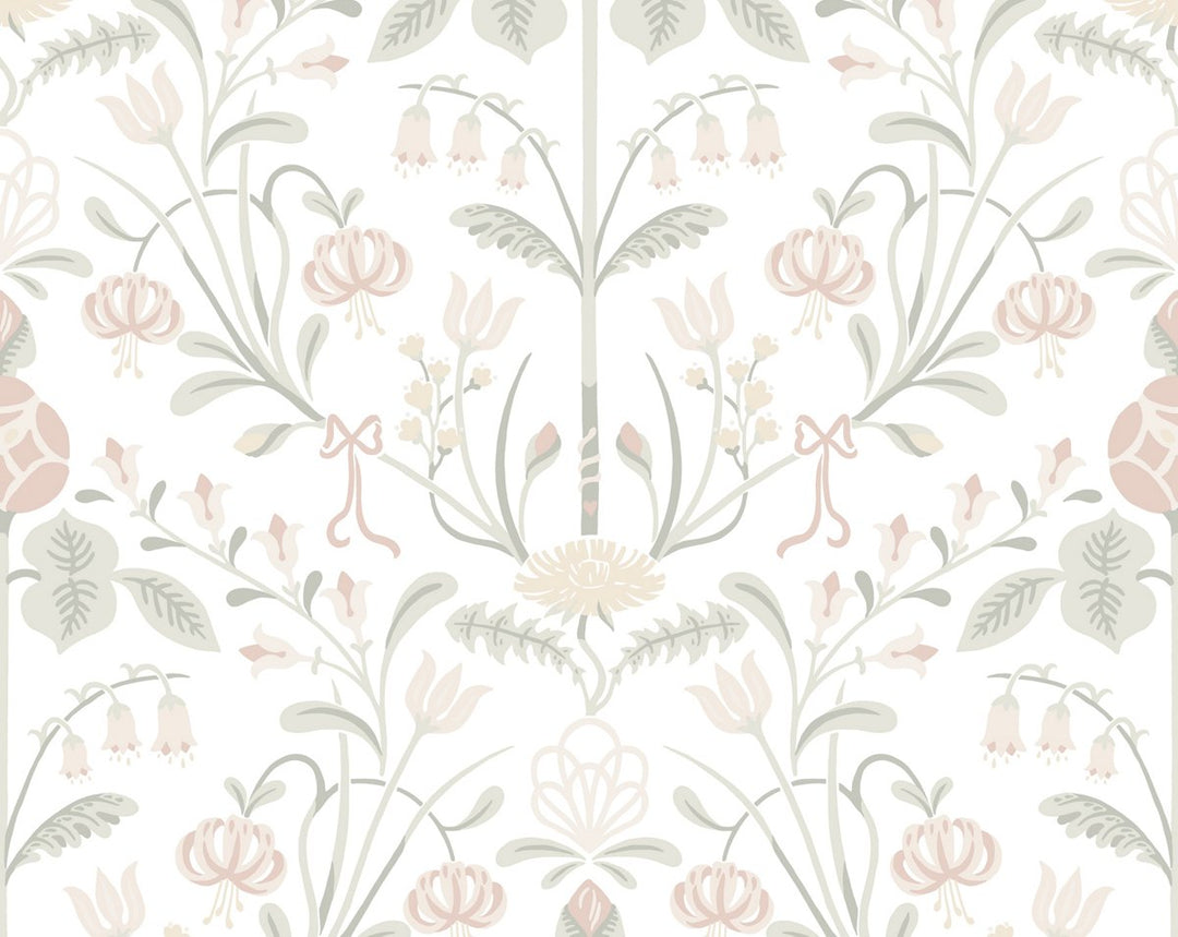 Till Carl Powder Pink WSB01540003 by Sandberg Designer Wallpaper