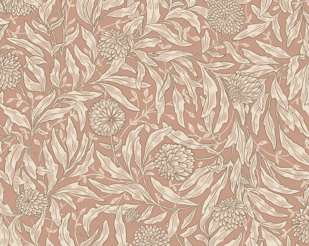 Olof Terracotta WSBOLOF0003 by Sandberg Designer Wallpaper