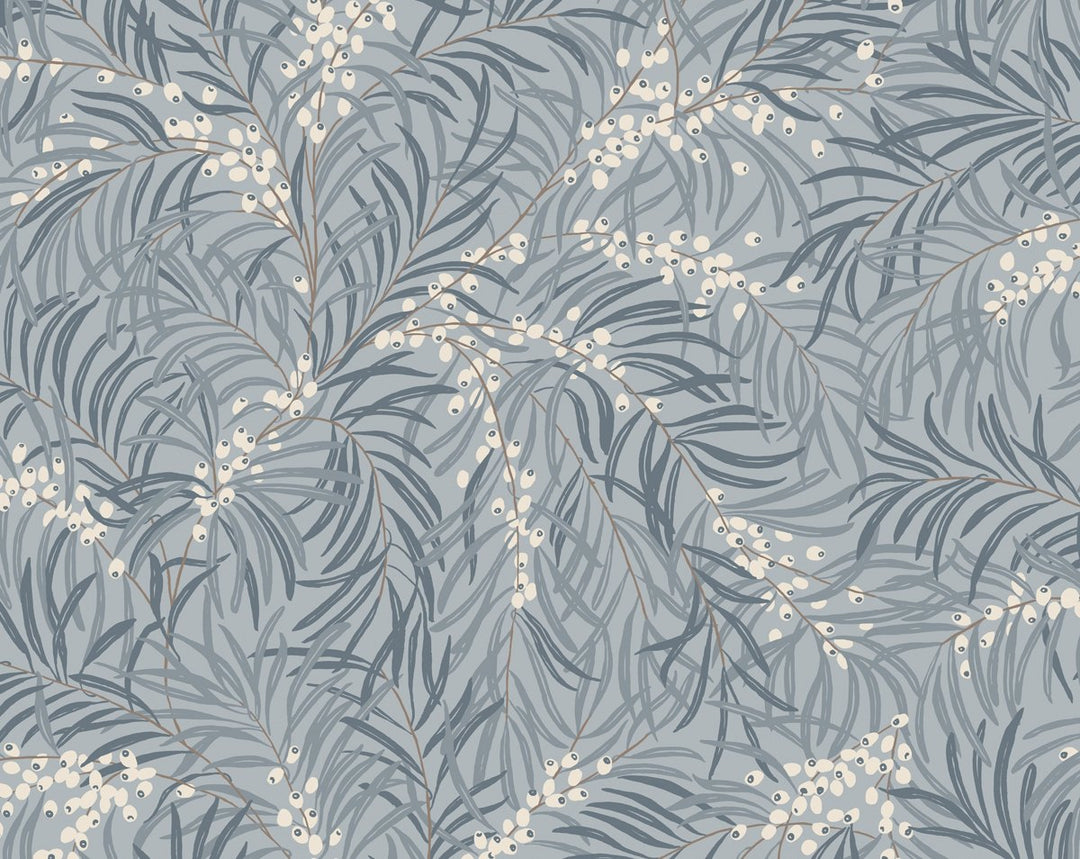 Idun Misty Blue WSBIDUN0004 by Sandberg Designer Wallpaper