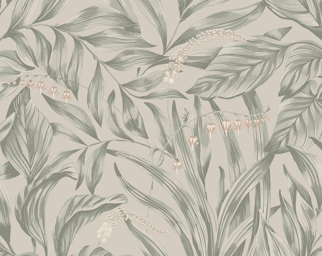 Elin Sage Green WSB08370018 by Sandberg Designer Wallpaper