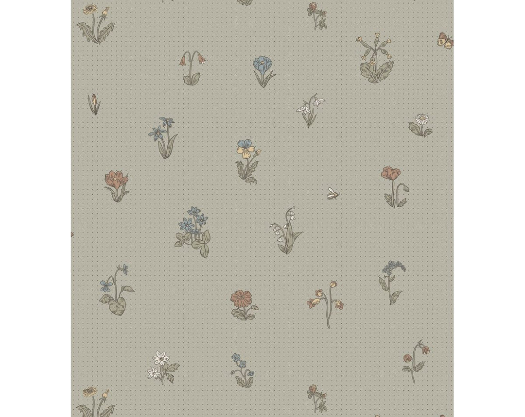 Maja Sage Green WSB08410038 by Sandberg Designer Wallpaper