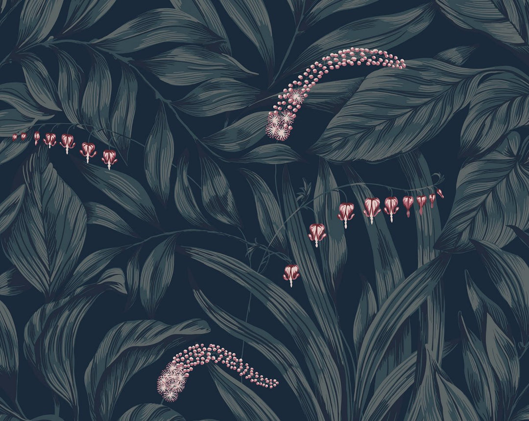 Elin Midnight Blue WSB08370096 by Sandberg Designer Wallpaper