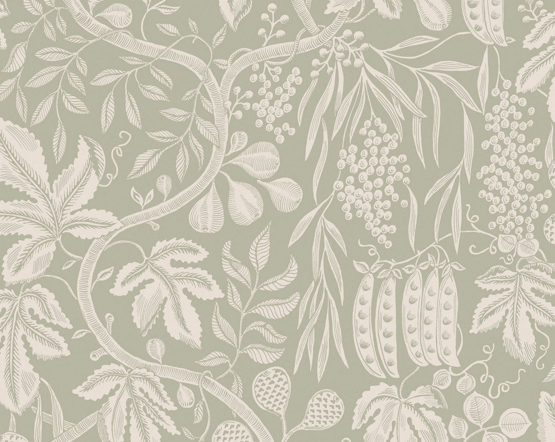 Fig Garden Garden Green WSBFIG0259 by Sandberg Designer Wallpaper