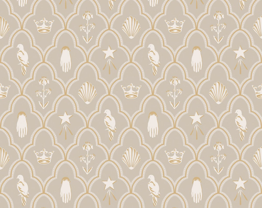 Turtledove Barn Gray WSBTURTLE0271 by Sandberg Designer Wallpaper
