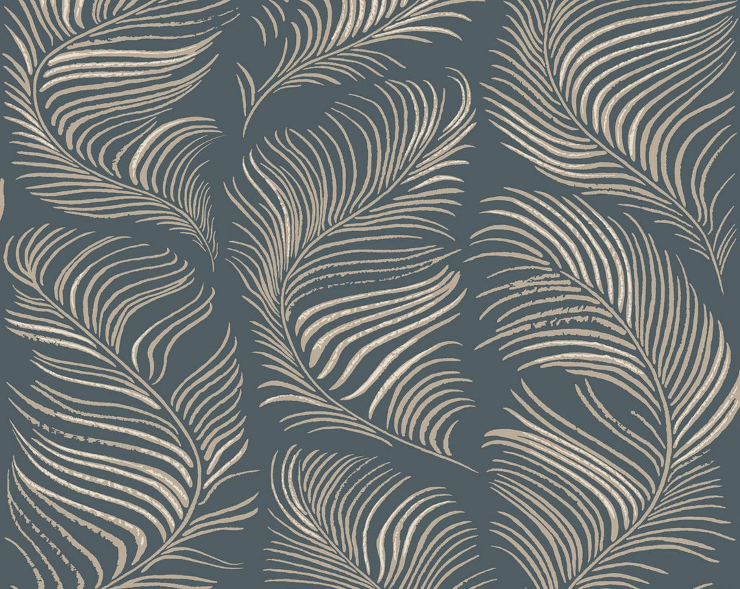 Grace Midnight Blue WSBGRACE0339 by Sandberg Designer Wallpaper