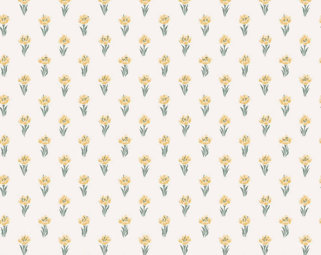 Betty Yellow WSBBETTY0373 by Sandberg Designer Wallpaper
