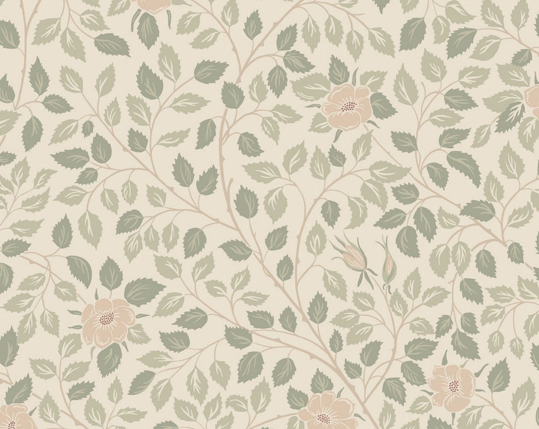 Solliden Spring Green WSBSOLL0462 by Sandberg Designer Wallpaper