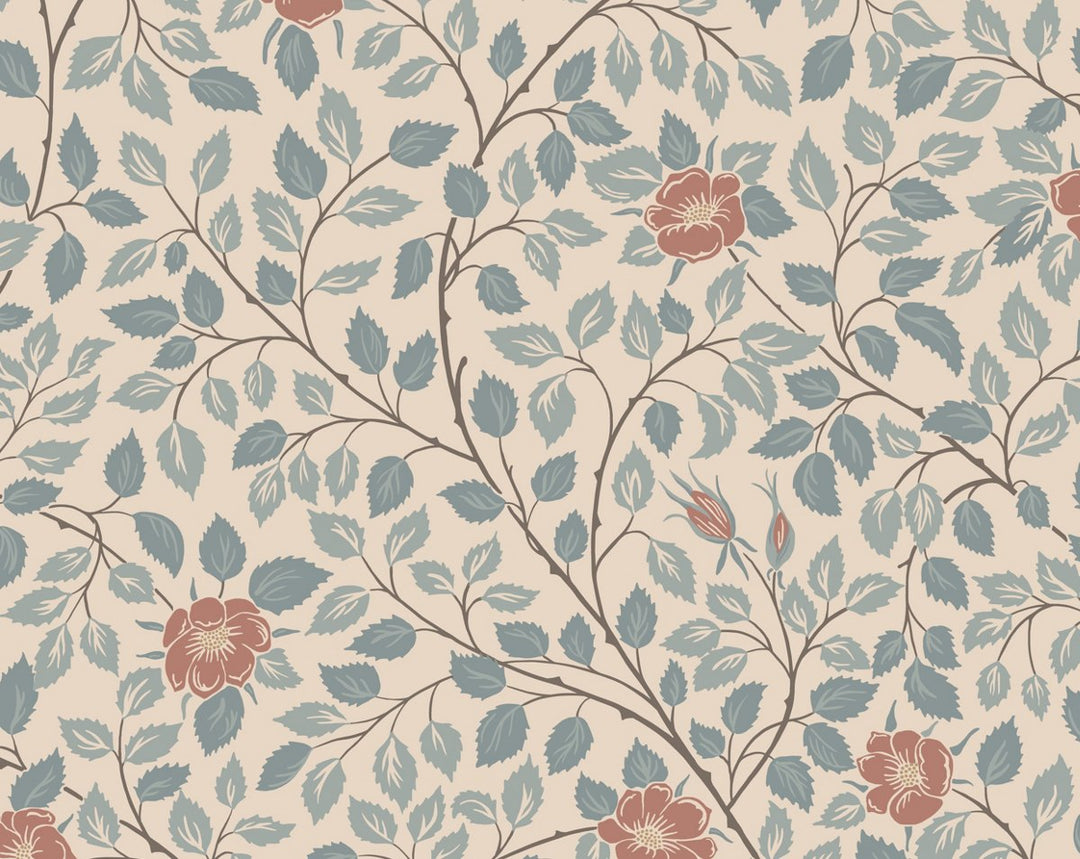 Solliden Blue WSBSOLL0464 by Sandberg Designer Wallpaper