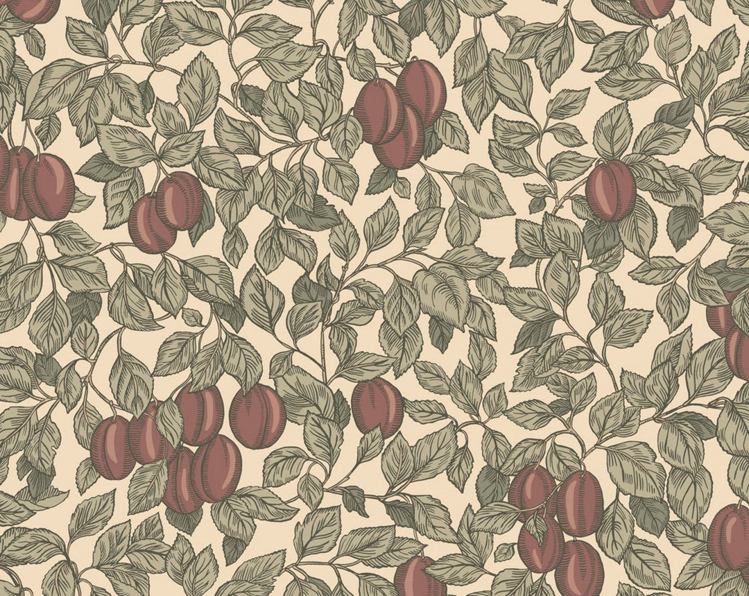 Emrik Burgundy WSB08390468 by Sandberg Designer Wallpaper