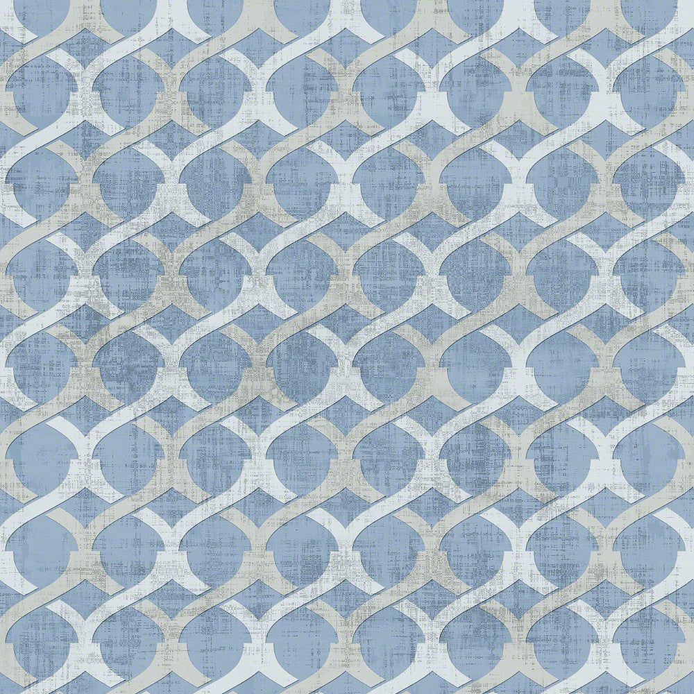 Chain Powder Blue by Winfield Thybony Wallcovering Winfield Thybony Wallcovering Chain Powder BlueWallcovering WINFIELD THYBONY SHOWHOUSE GRASS - 100% United States </p><p>Repeat: H: 4.5, V: 4.25 34 - Fabric Carolina -