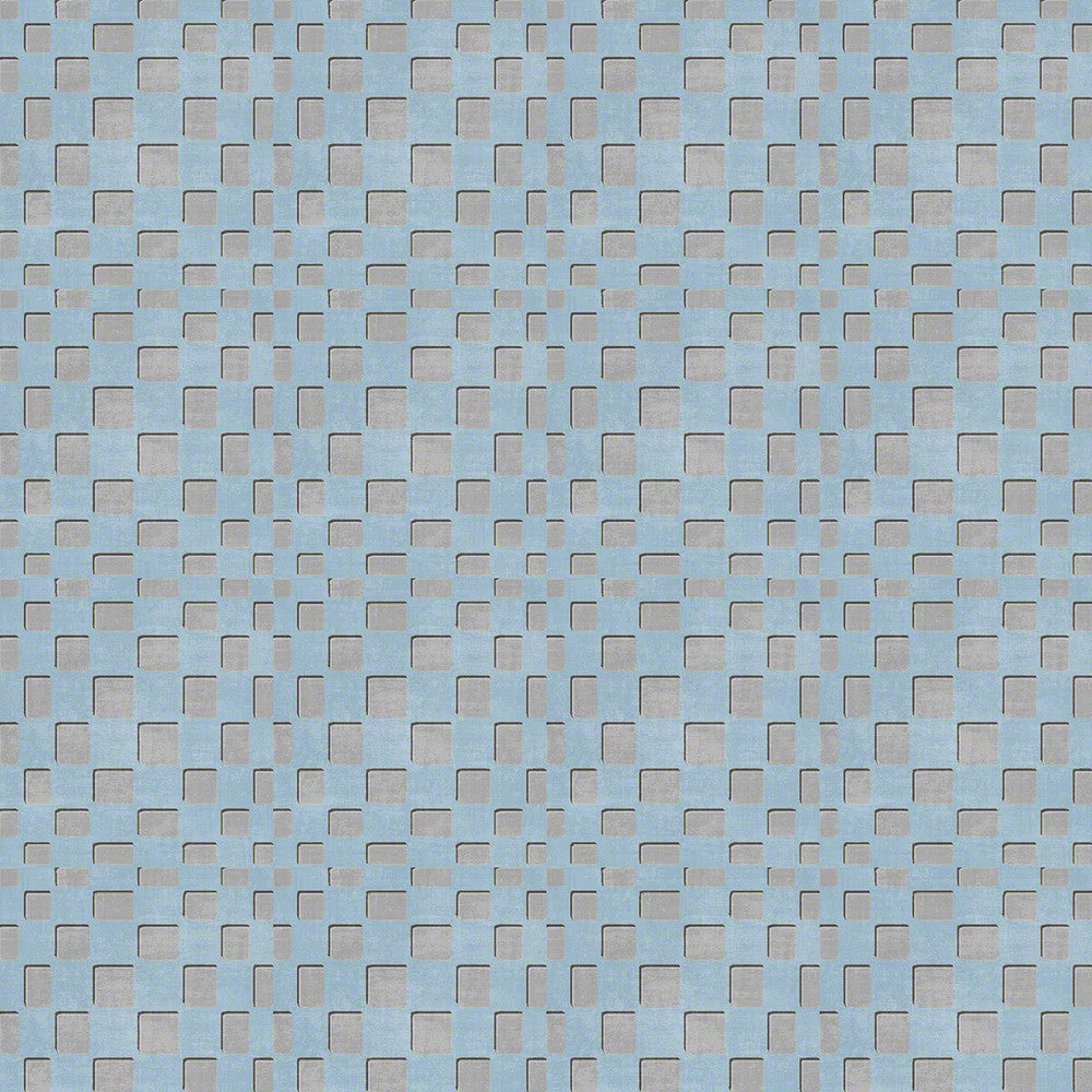 Eyepop Blue by Winfield Thybony Wallcovering WINFIELD THYBONY SHOWHOUSE GRASS - 100% United States - Horizontal: 3 and Vertical: 2.83 34 - Fabric Carolina -