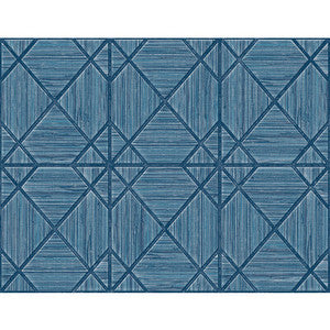 Midway Ave Indigo WTK20602.WT.0 by Winfield Thybony Wallcovering