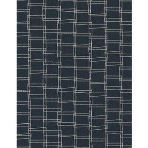 Looped Ink Blue by Winfield Thybony Wallcovering